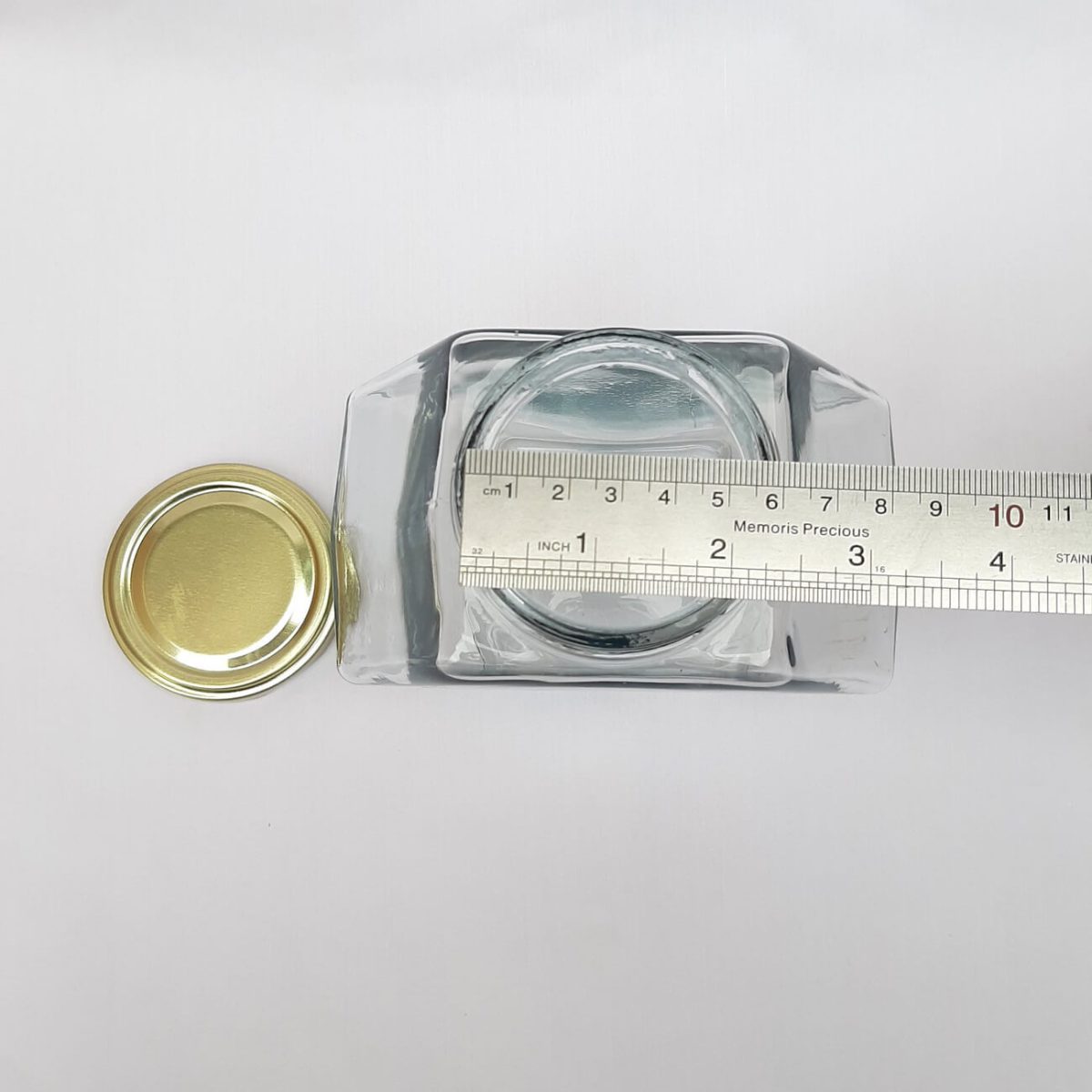 اندازه دهانه جار شیشه عسل یک کیلو کندو درب فلری