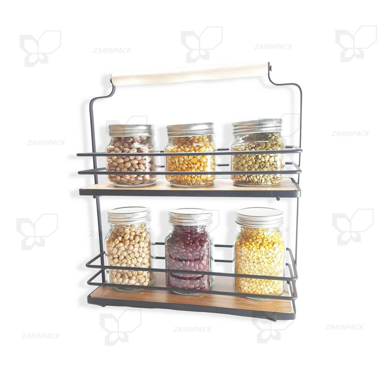 بانکه آشپزخانه شیشه ای نظم دهنده آشپزخانه کابینت به همراه استند آشپزخانه بانکه آشپزخانه شیشه ای نظم دهنده آشپزخانه کابینت به همراه استند آشپزخانه